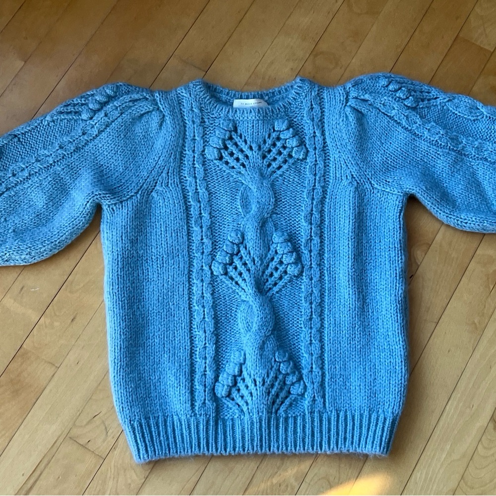 Sezane Guilia Sweater - light blue - Picture 8 of 9